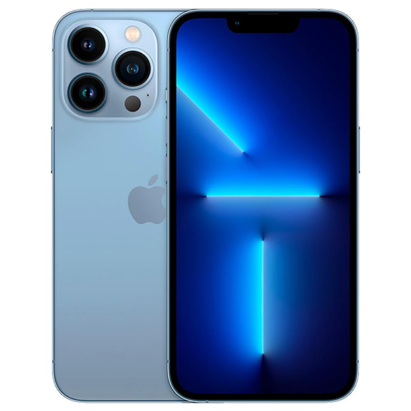 Distribuidor de iPhone 13 Pro Max Apple 128GB Azul-Sierra Tela de 6,7”, Câmera Tripla de 12MP