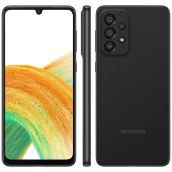 Distribuidor de Celular Smartphone Samsung Galaxy A33 5G Preto 128GB, 6GB RAM, Tela de 6.4", Câmera Quádrupla, Bateria de 5000mAh, Dual Chip e Processador Octa-Core de 2.4GHz para revenda