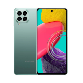 Distribuidor de Celular Smartphone Samsung Galaxy M53 5G, 128GB, 8GB RAM, Dual Chip, Tela Infinita de 6.7" Verde para revenda